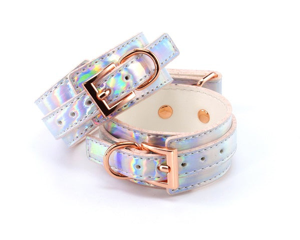 Cosmo Bondage Holographic Ankle Cuffs