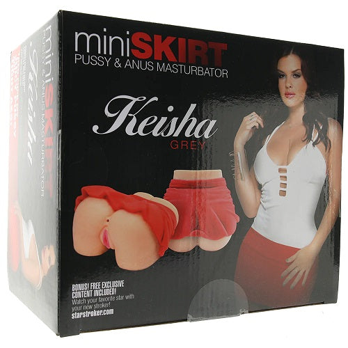 Pornstar Signature Series - Keisha Grey Mini Skirt Pussy & Anus Masturbator