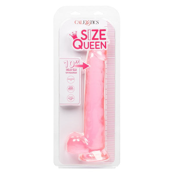 Size Queen 10 Inch Jelly Dildo