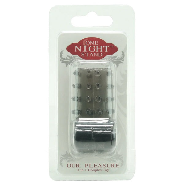 One Night Stand Our Pleasure Vibrating Sleeve