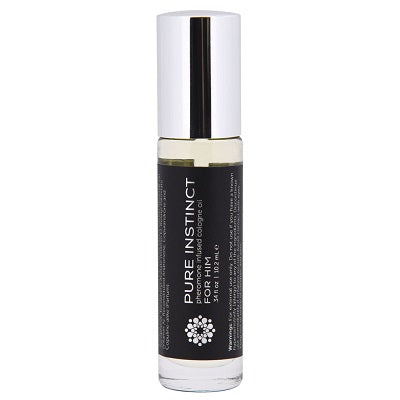 Pheromone Infused Roll-On Cologne Oil For Him by Pure Instinct