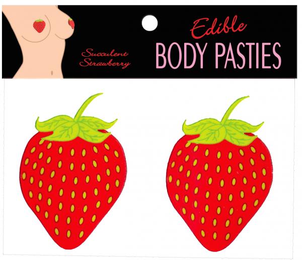 Edible Body Pasties in Strawberry