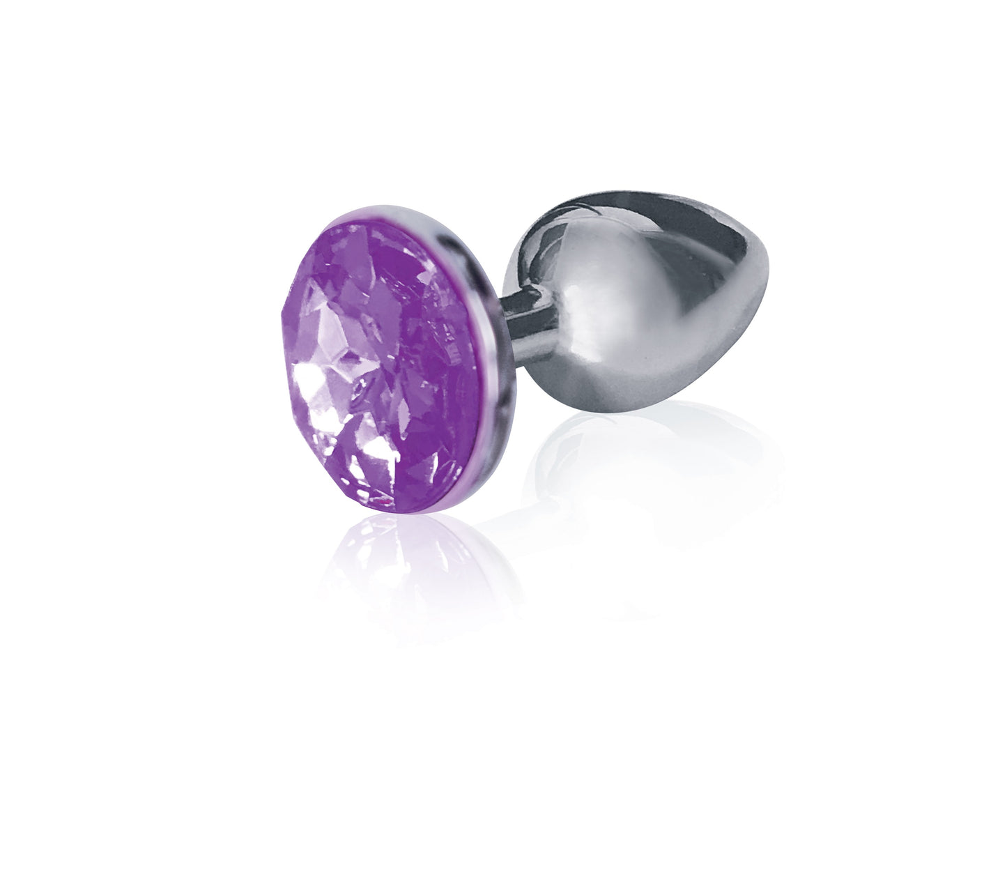 The Silver Starter Bejeweled Round - Pink or Purple