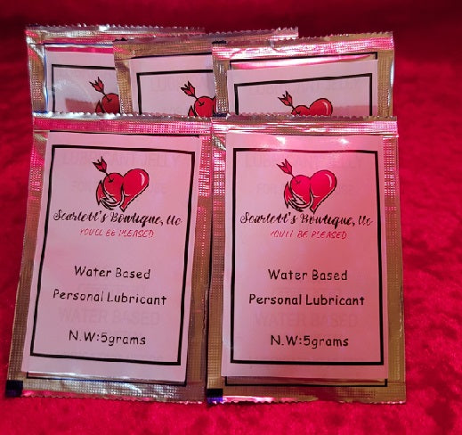 Scarlett's Boutique Single Use Lubricant Packet