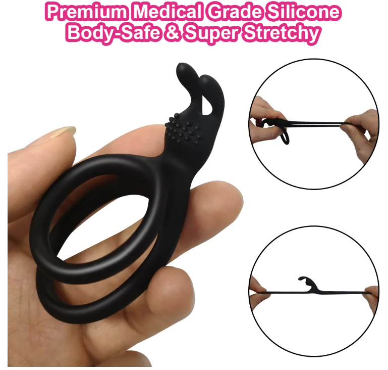 Tension Ring with Clit Stimulating Ears